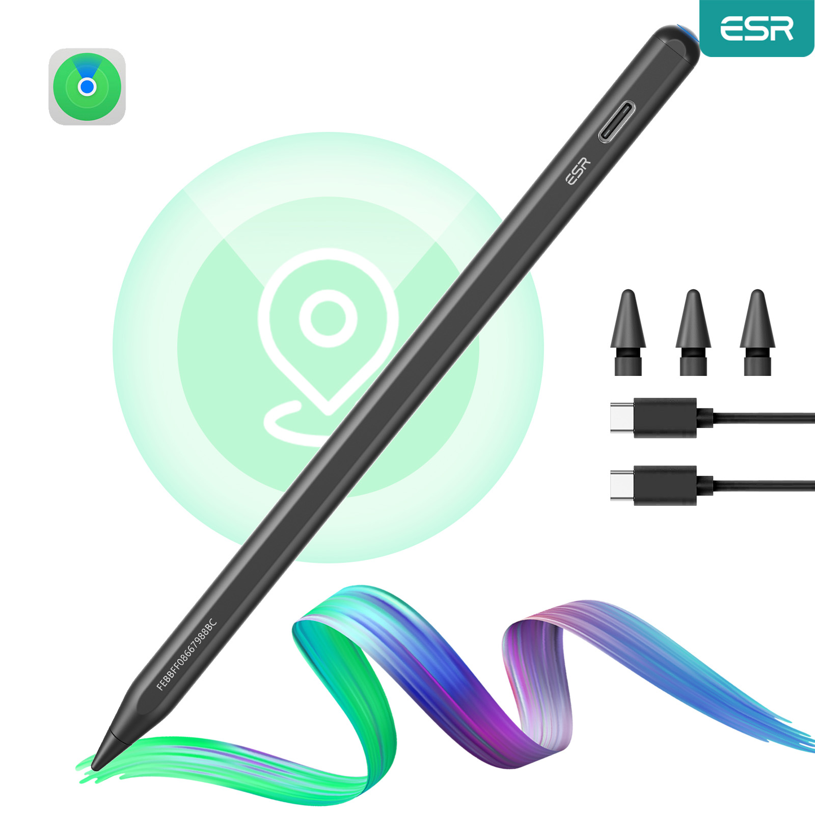 Tablet Accessories For Kids - ESR iPad Pencil compatibel met iPad