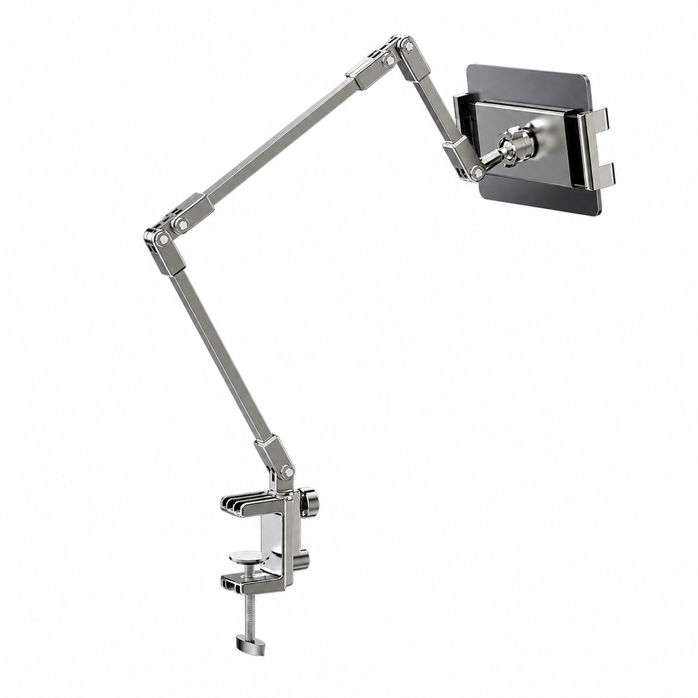 Essential Tablet Accessories - Verstelbare bedtelefoonhouderstandaard voor 4,7-12,9 inch telefoontablet,