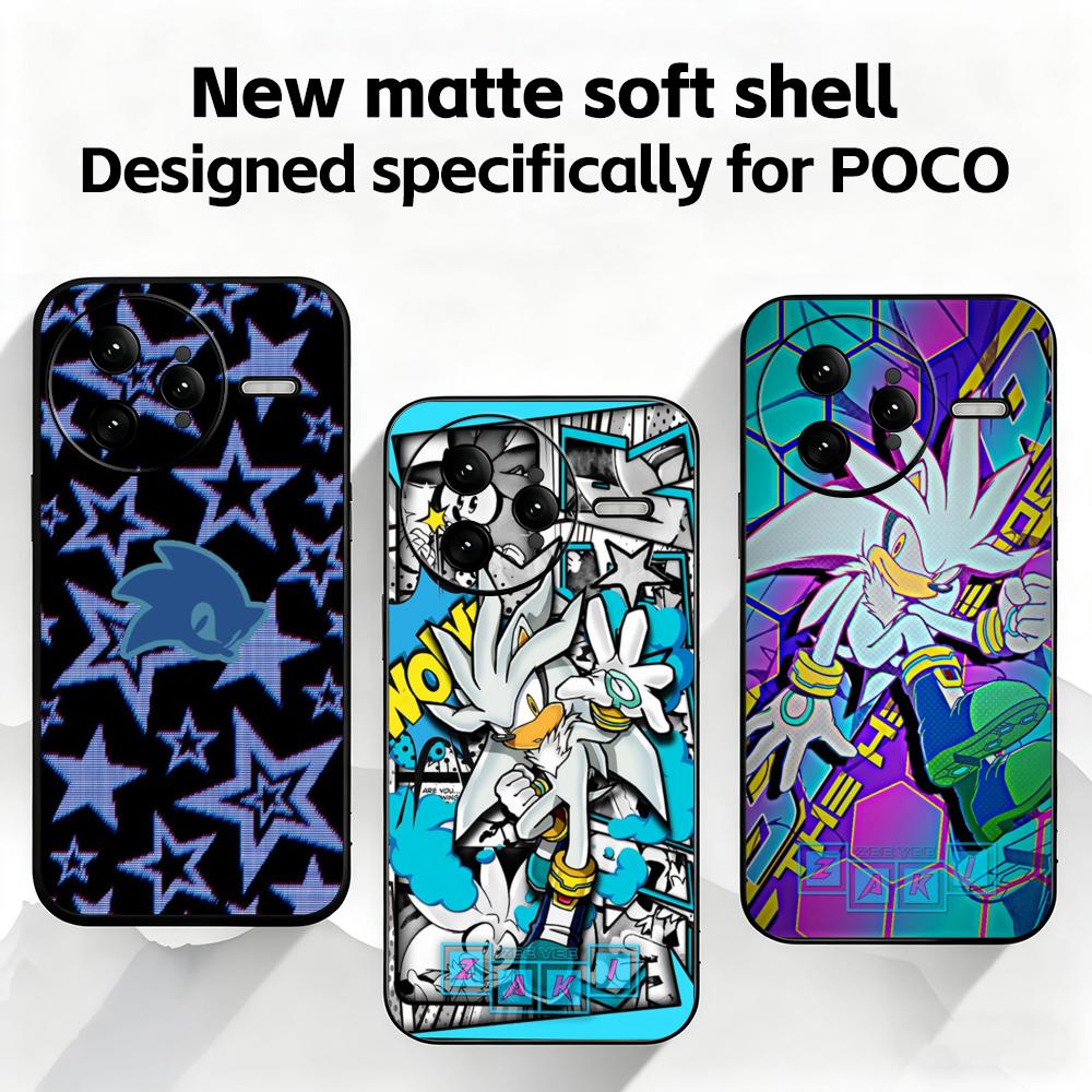 Xiaomi Poco X6 - S-SonicES Cartoon H-Egel Telefoon Case Voor