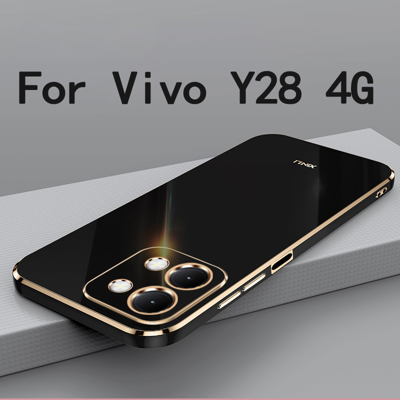 Vivo Y28 - Voor Vivo Y28 4G Case Cover