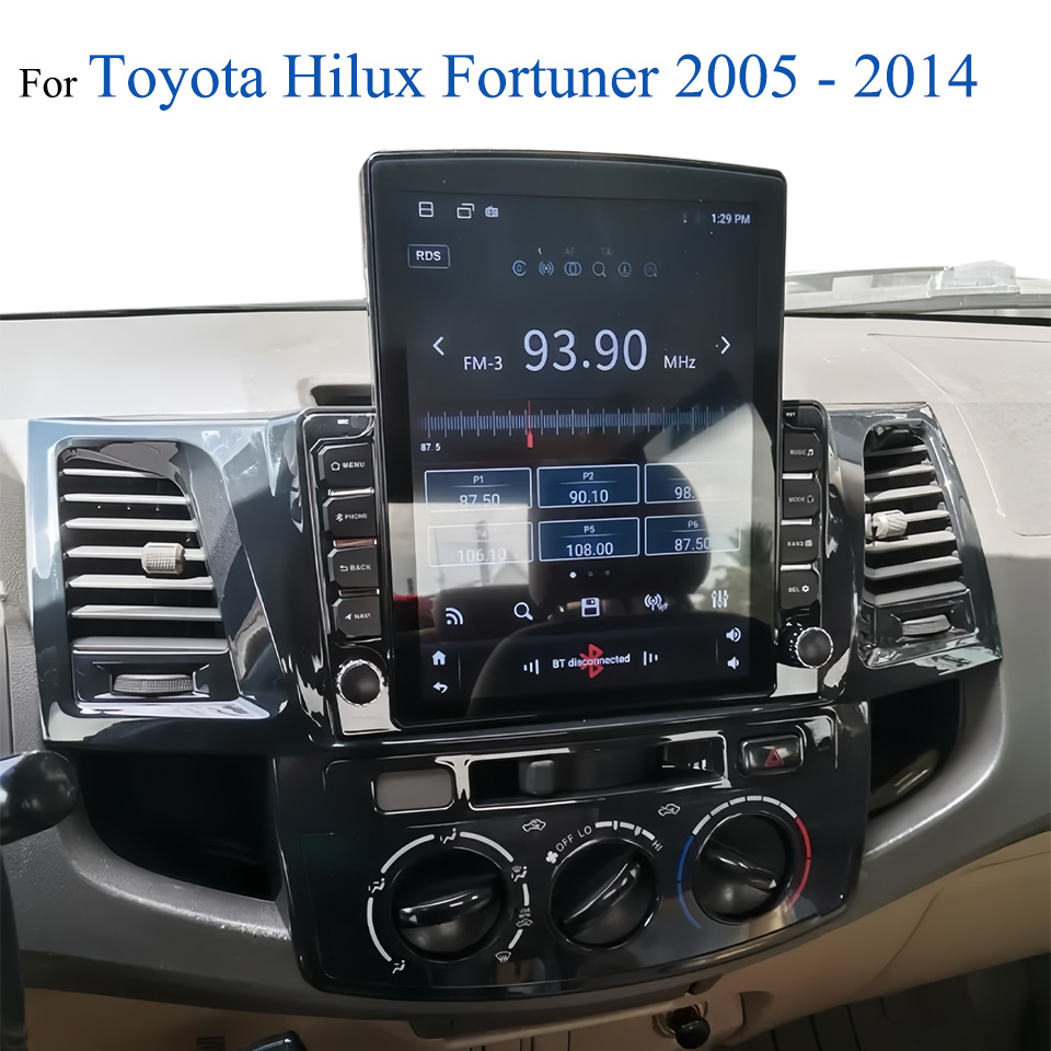 Tablet Danish Mobile & Accessories - Autoradio DVD Cassette Voor Toyota Fortuner