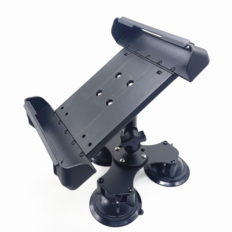 Tablet Car Mount - Tablethouder met drie/dubbele zuigkracht en 1