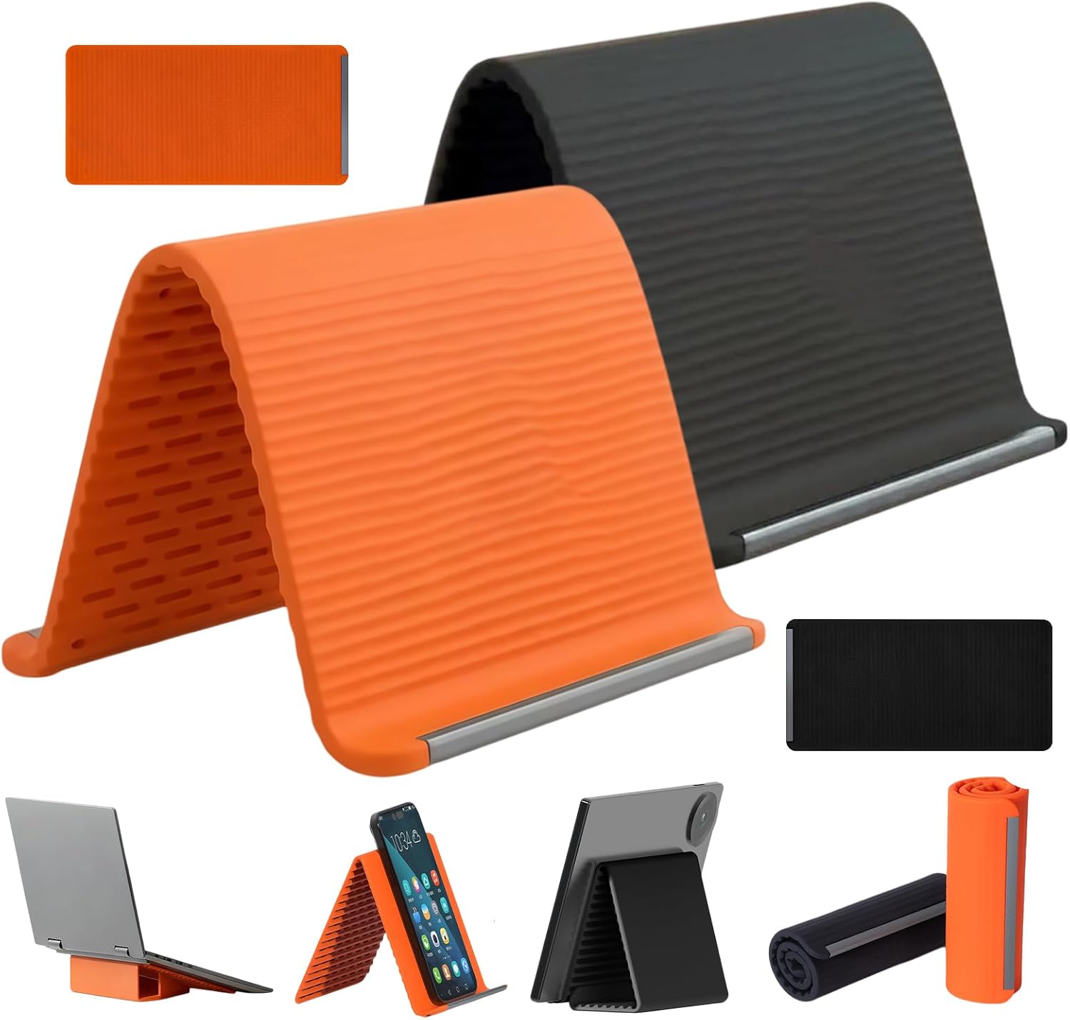 Essential Tablet Accessories - Creatieve flexibele opvouwbare transformerende standaard, luie
