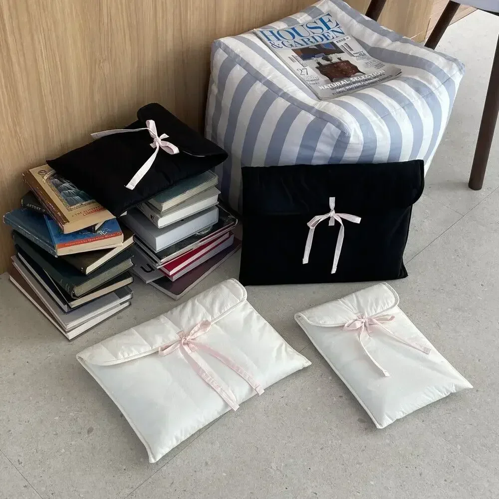 Tablet Sleeves & Cases Ipad Accessories - Roze Balletcore gewatteerde iPad-hoes met strik