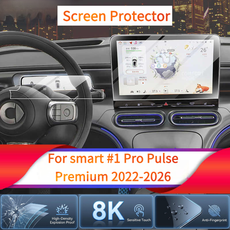 Screen Protector Matte - Voor Smart # 1 Pro Pulse