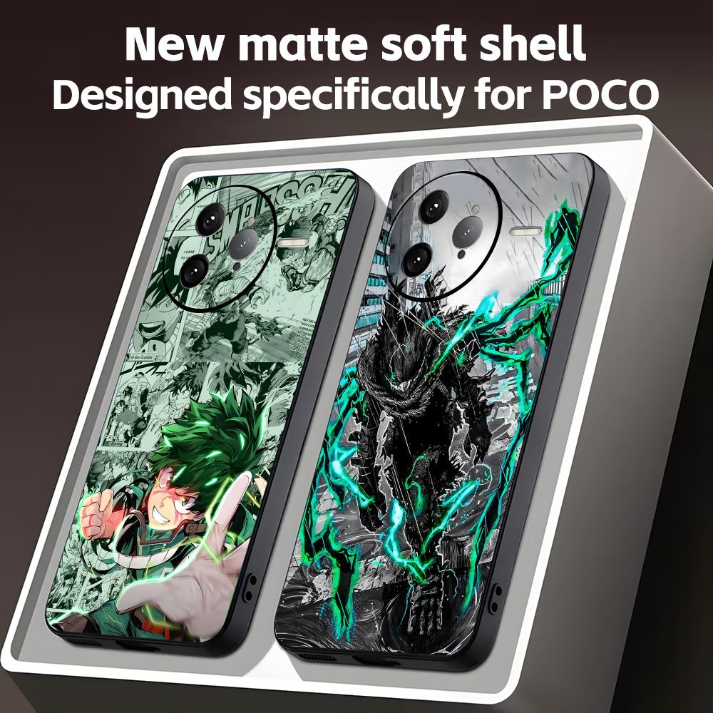 Xiaomi Poco X6 - Deku Mijn Hero Academia Telefoon Case