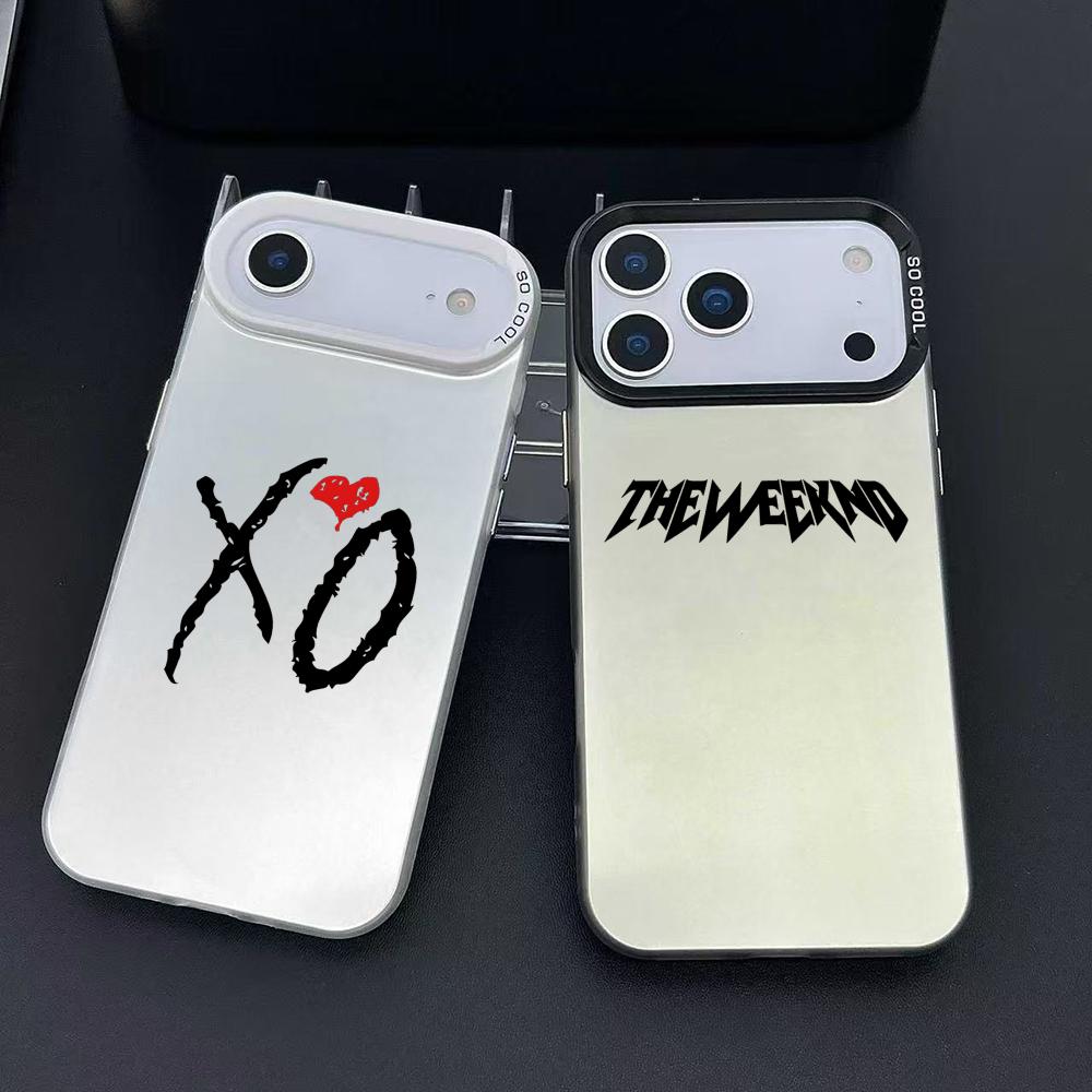 Apple Iphone 16 - Rapper Singer The Weeknd Telefoonhoesje voor