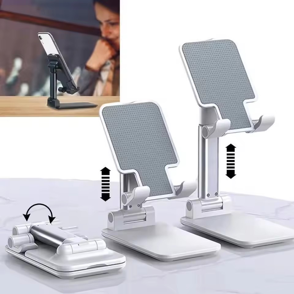 Essential Tablet Accessories - Hoge kwaliteit opvouwbare en verstelbare bureauhouder