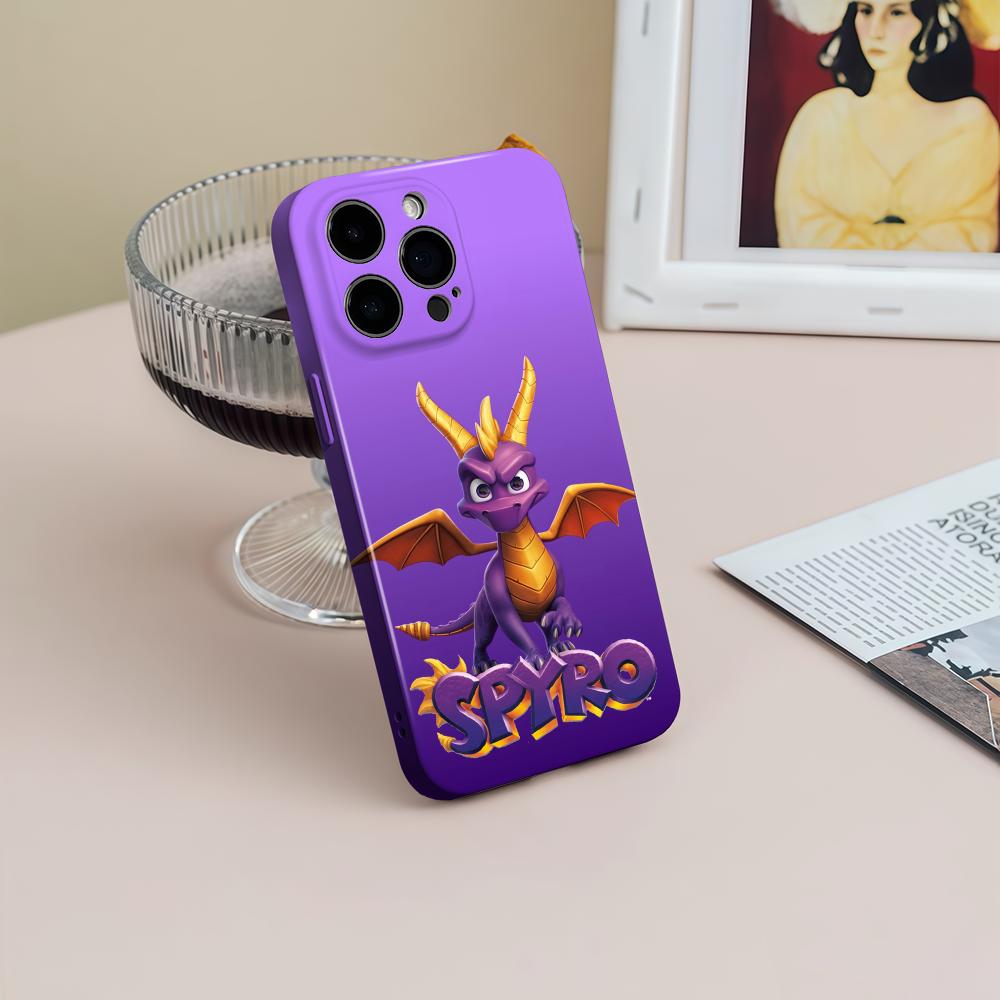 Apple Iphone 16 - Game S-Spyro Serie Draak Telefoonhoesje Voor