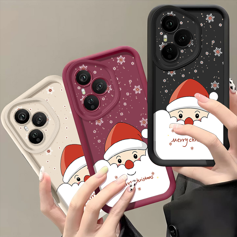 Cartoon Kerstman TPU Telefoon  - Honor Tablet Accessories recensie en prijs