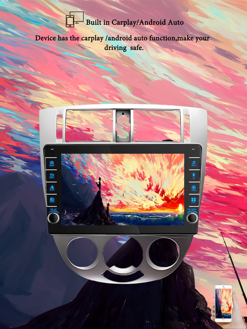 8G + 128G Android 14 Voor Chev - Tablet Danish Mobile & Accessories recensie en prijs