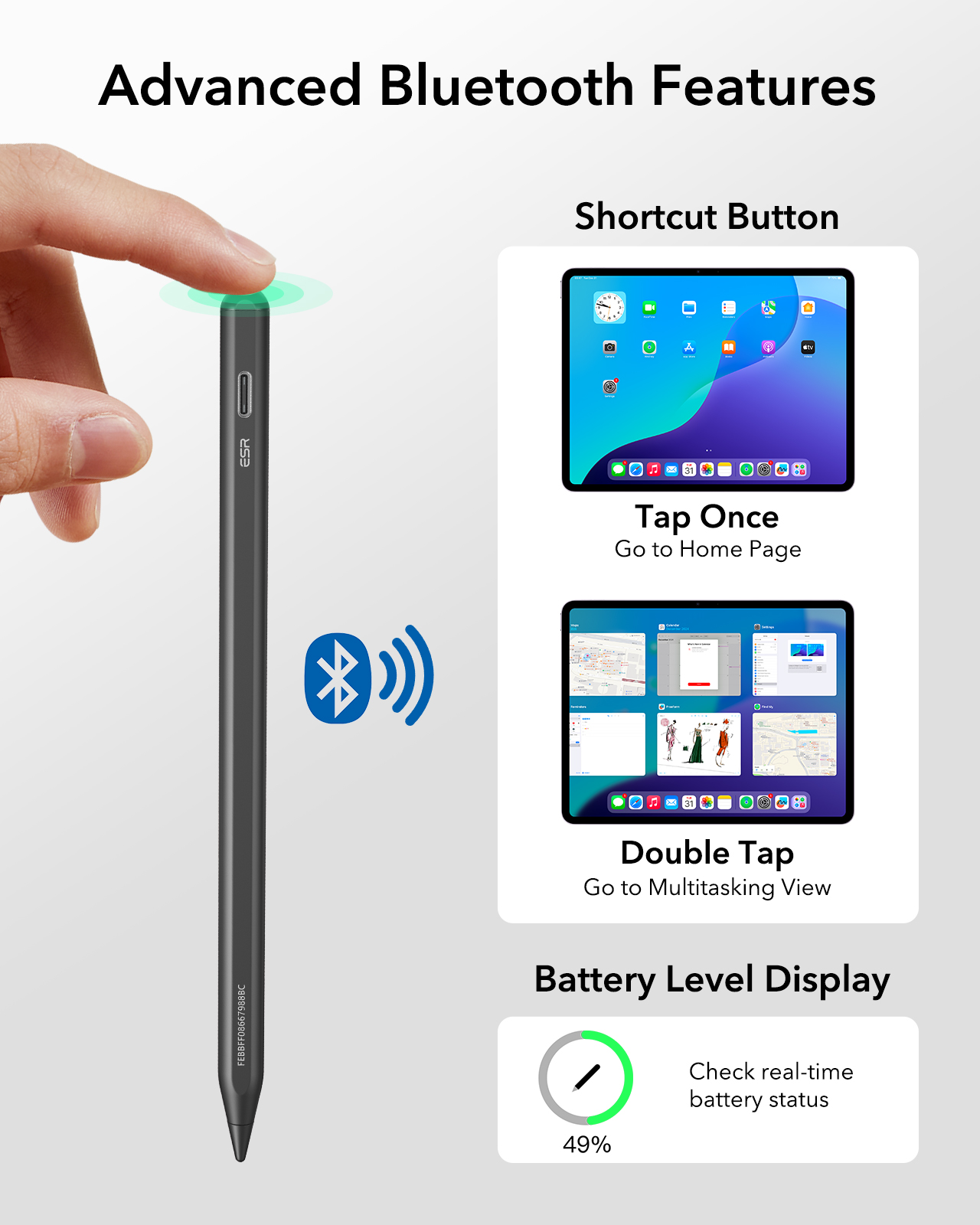 ESR iPad Pencil compatibel met - Tablet Accessories For Kids recensie en prijs