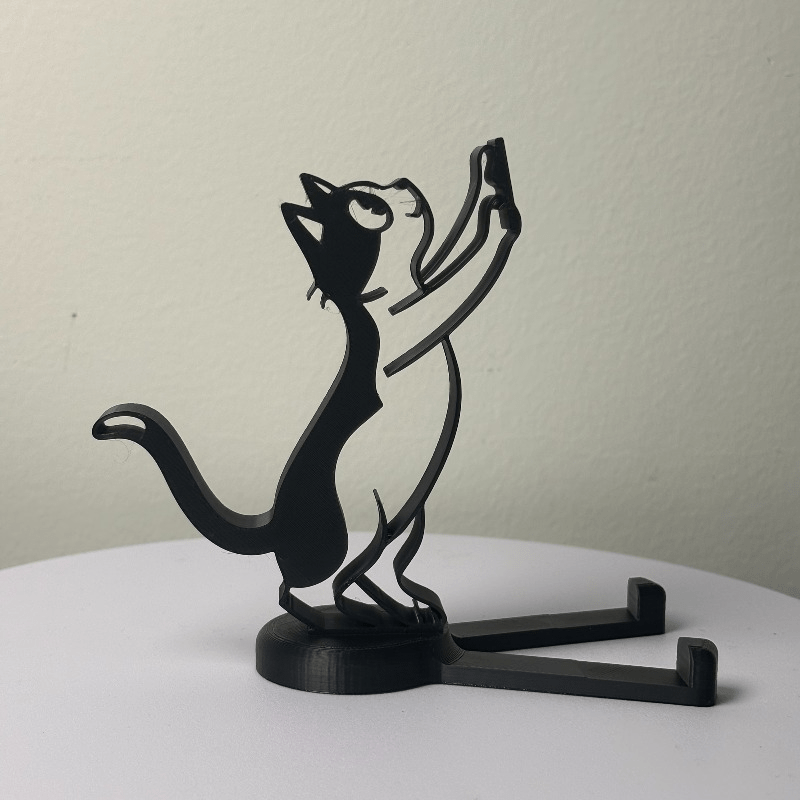 Abstracte holle lijn kattentel - Essential Tablet Accessories recensie en prijs