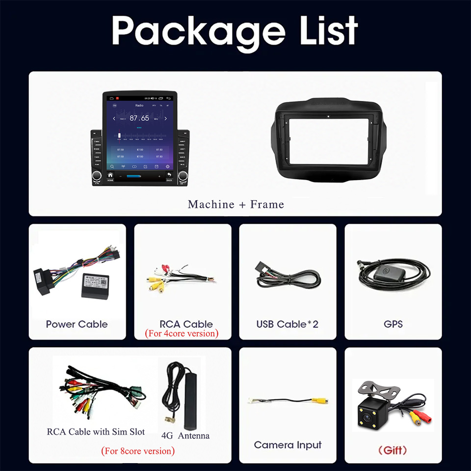 8G + 128G Android 14 Voor Jeep - Tablet Danish Mobile & Accessories recensie en prijs