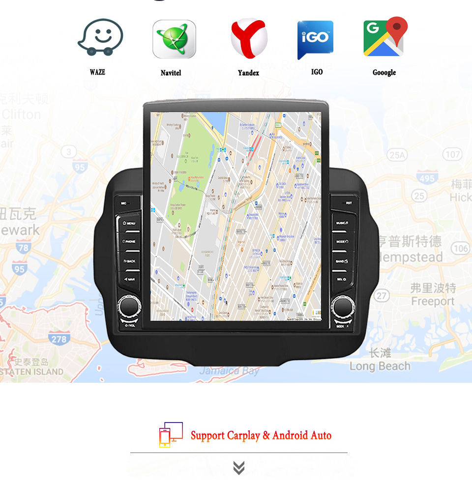 8G + 128G Android 14 Voor Jeep - Tablet Danish Mobile & Accessories recensie en prijs