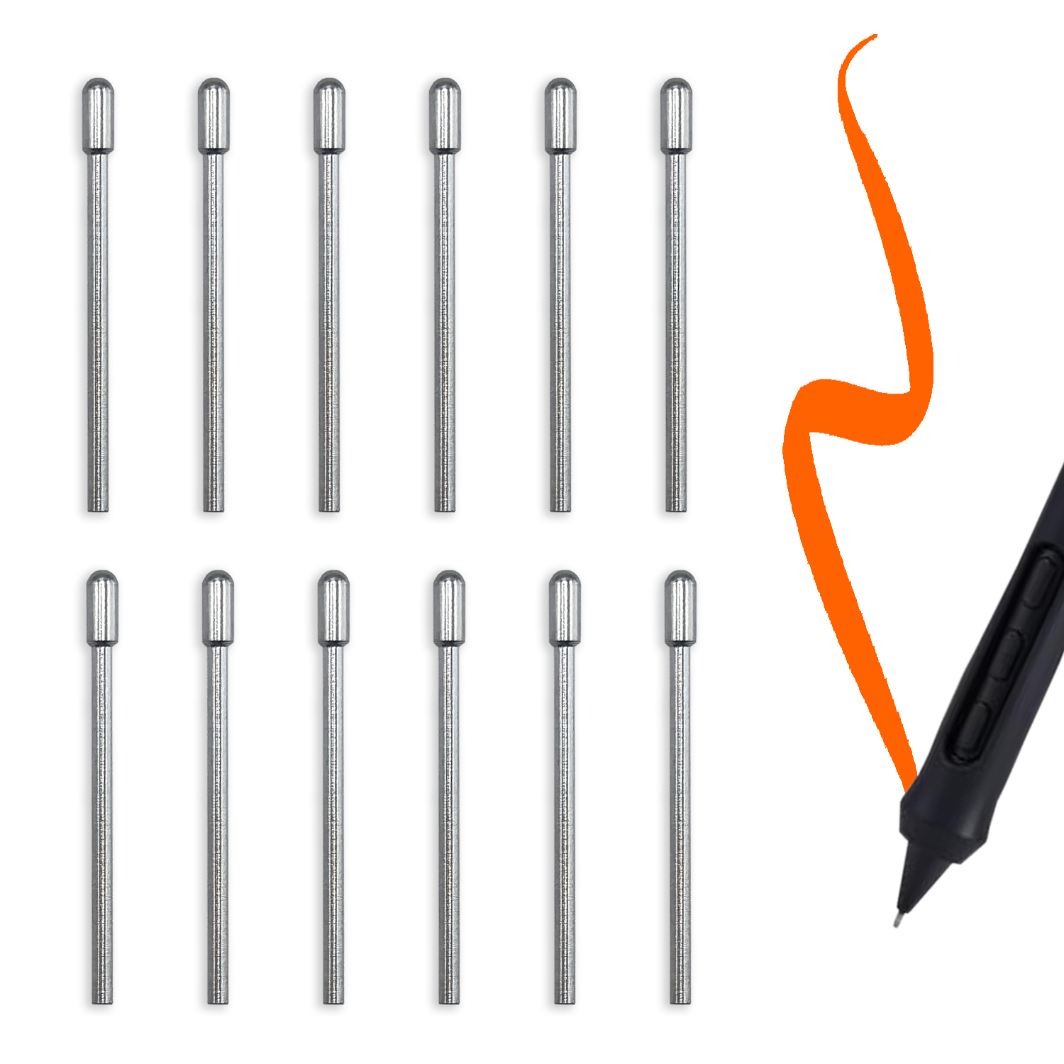 Metalen penpunten geschikt voo - Wacom Tablet Accessories recensie en prijs