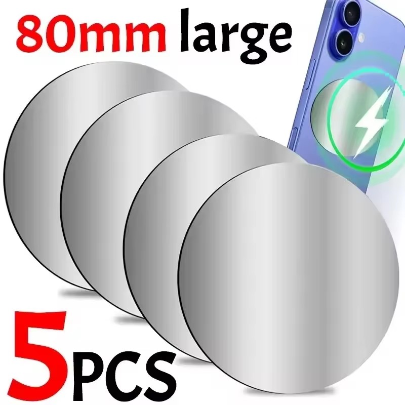 1-5PCS 8CM magnetische metalen - Tablet Car Mount recensie en prijs