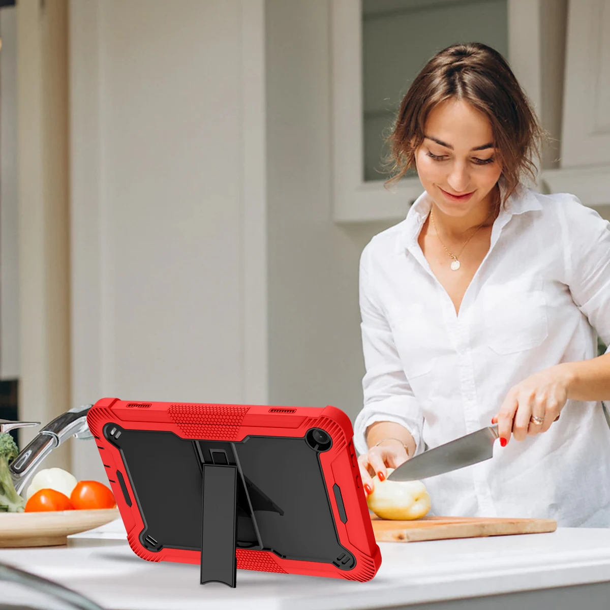 Armor Stand Case Voor Lenovo T - Lenovo Tablet Plus Accessories recensie en prijs