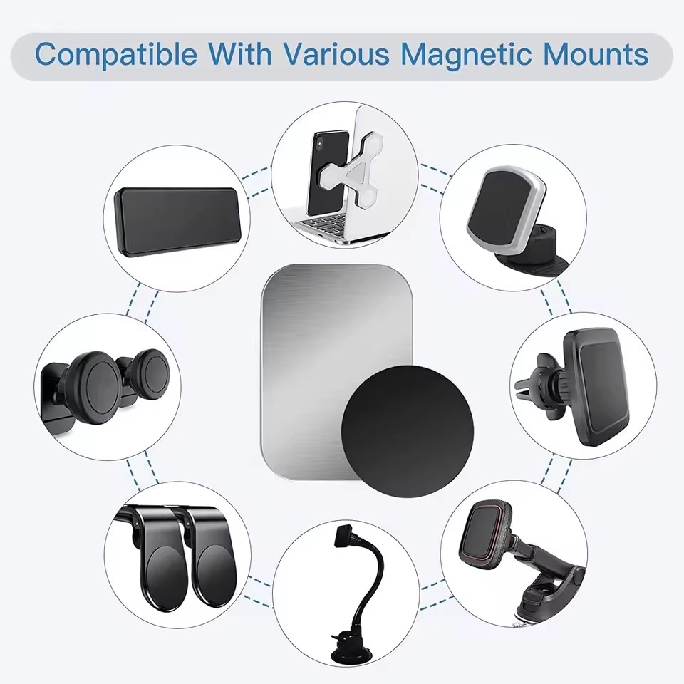 Dunne magnetische metalen plaa - Tablet Car Mount recensie en prijs