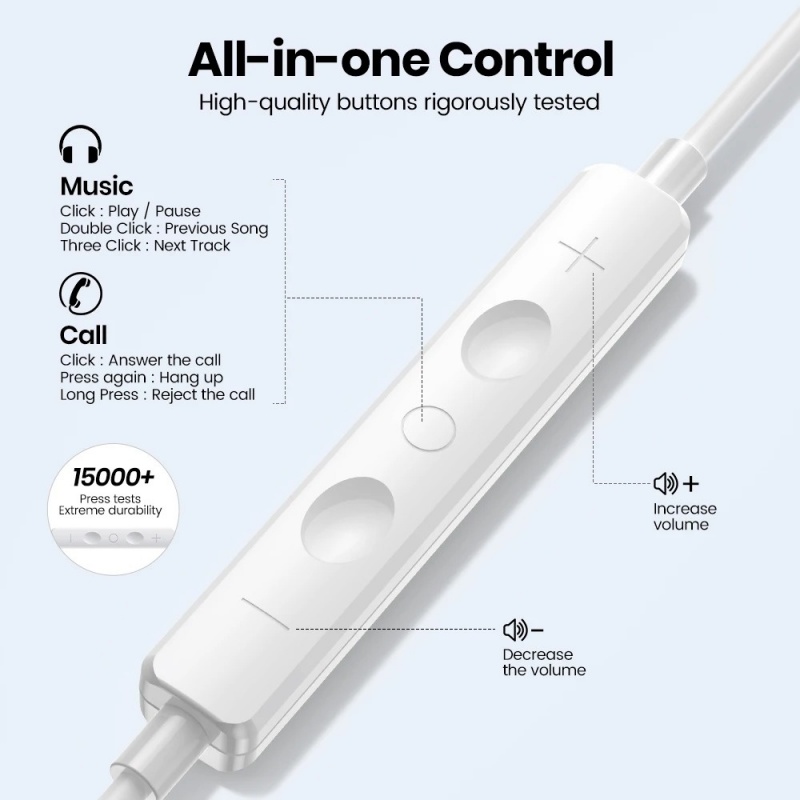Originele Bedrade Koptelefoon  - Wired Earphone Lightning recensie en prijs