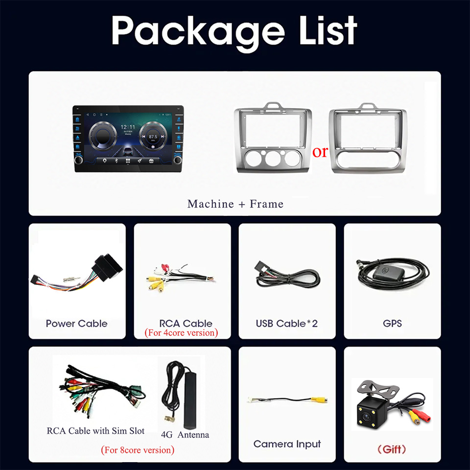 8G + 128G Android 14 Voor Ford - Tablet Danish Mobile & Accessories recensie en prijs