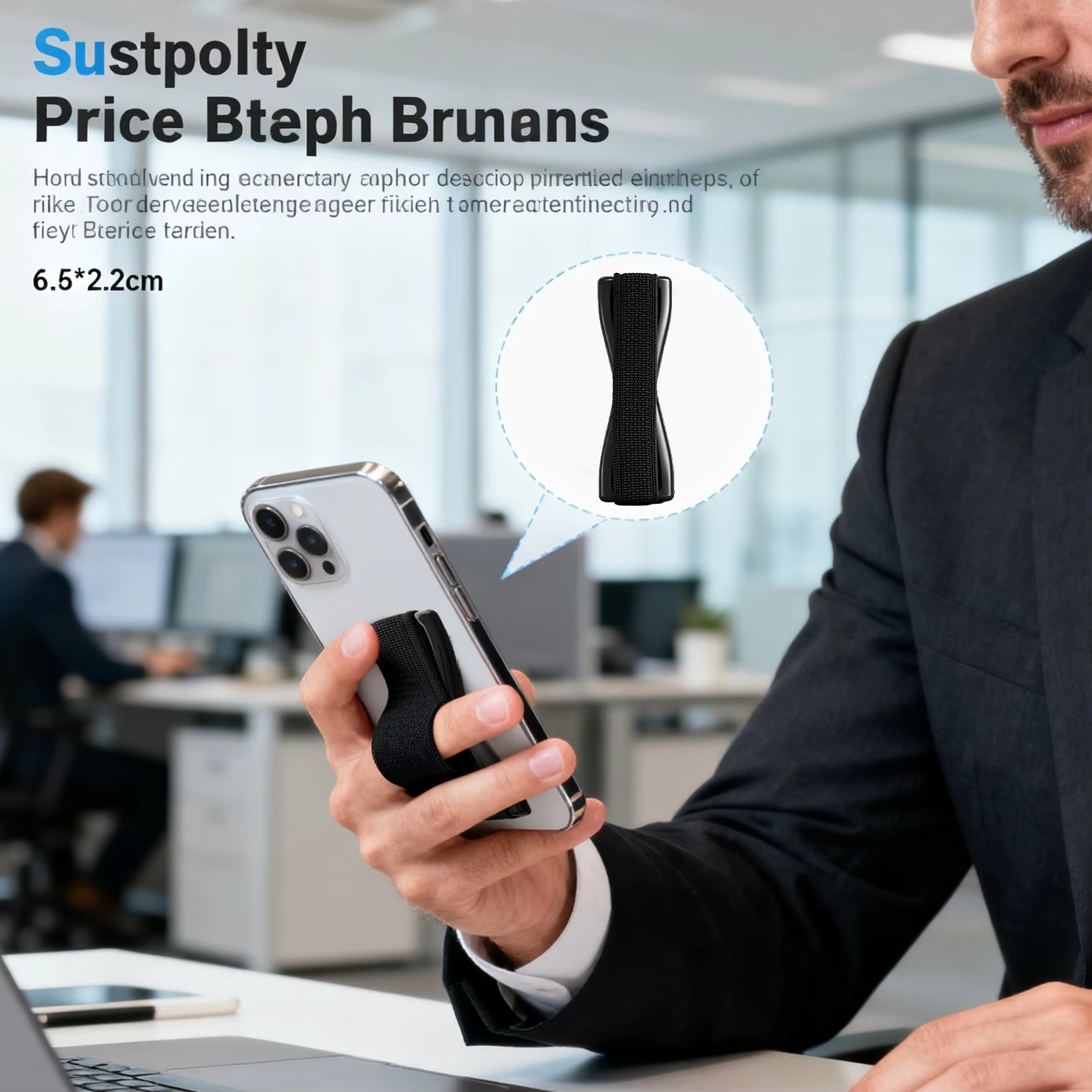 Draagbare telefoongreep, elast - Essential Tablet Accessories recensie en prijs
