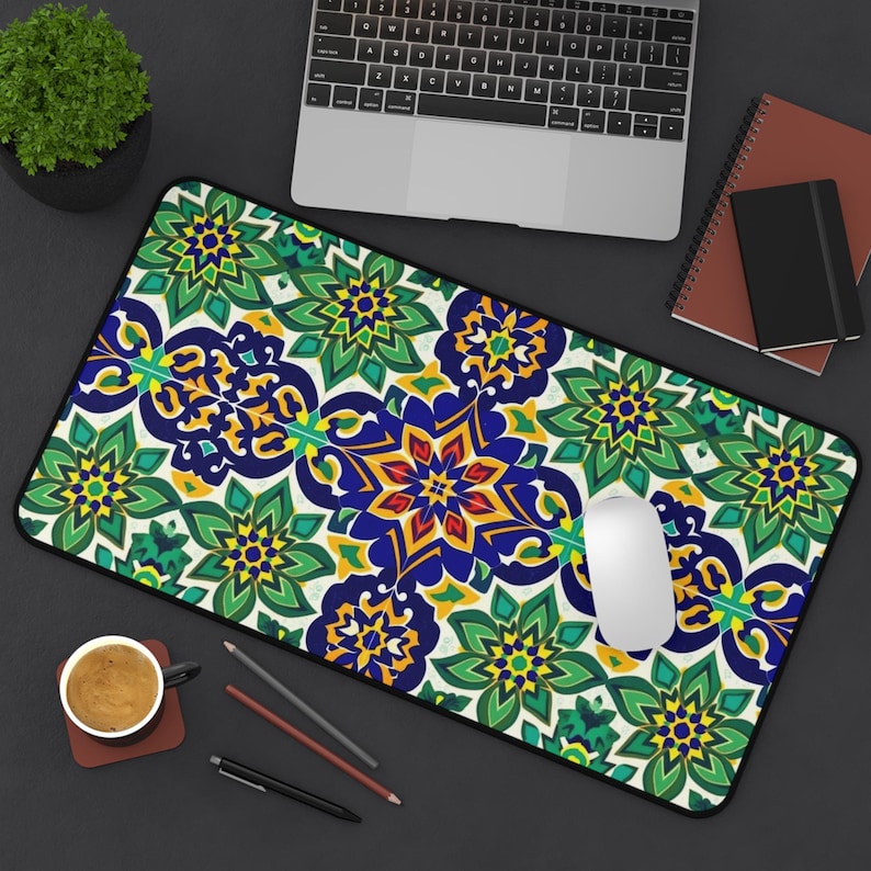 Kleurrijke bloementafelmat, st - Office Table Accessories Unique recensie en prijs