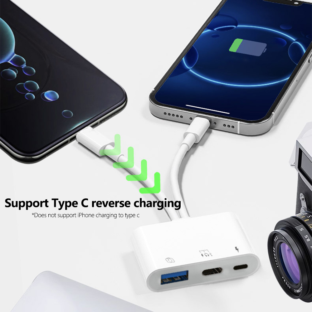 2 in 1 Lightning Type C naar U - Wired Earphone Lightning recensie en prijs